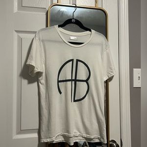 Anine Bing Logo Tee - Small